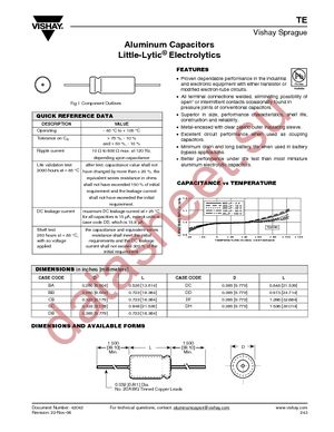 TE1155-E3 datasheet  